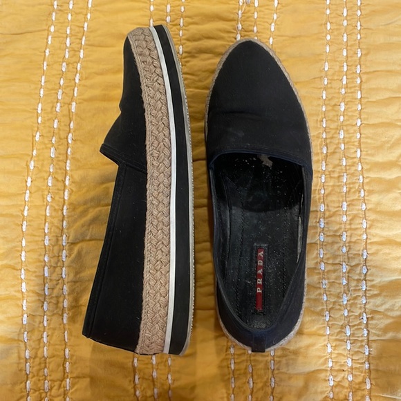 Prada sport slip-on espadrilles - Picture 1 of 5